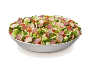 Firehouse Subs Italian with Grilled Chicken Salad